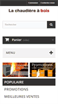 Mobile Screenshot of la-chaudiere-bois.com
